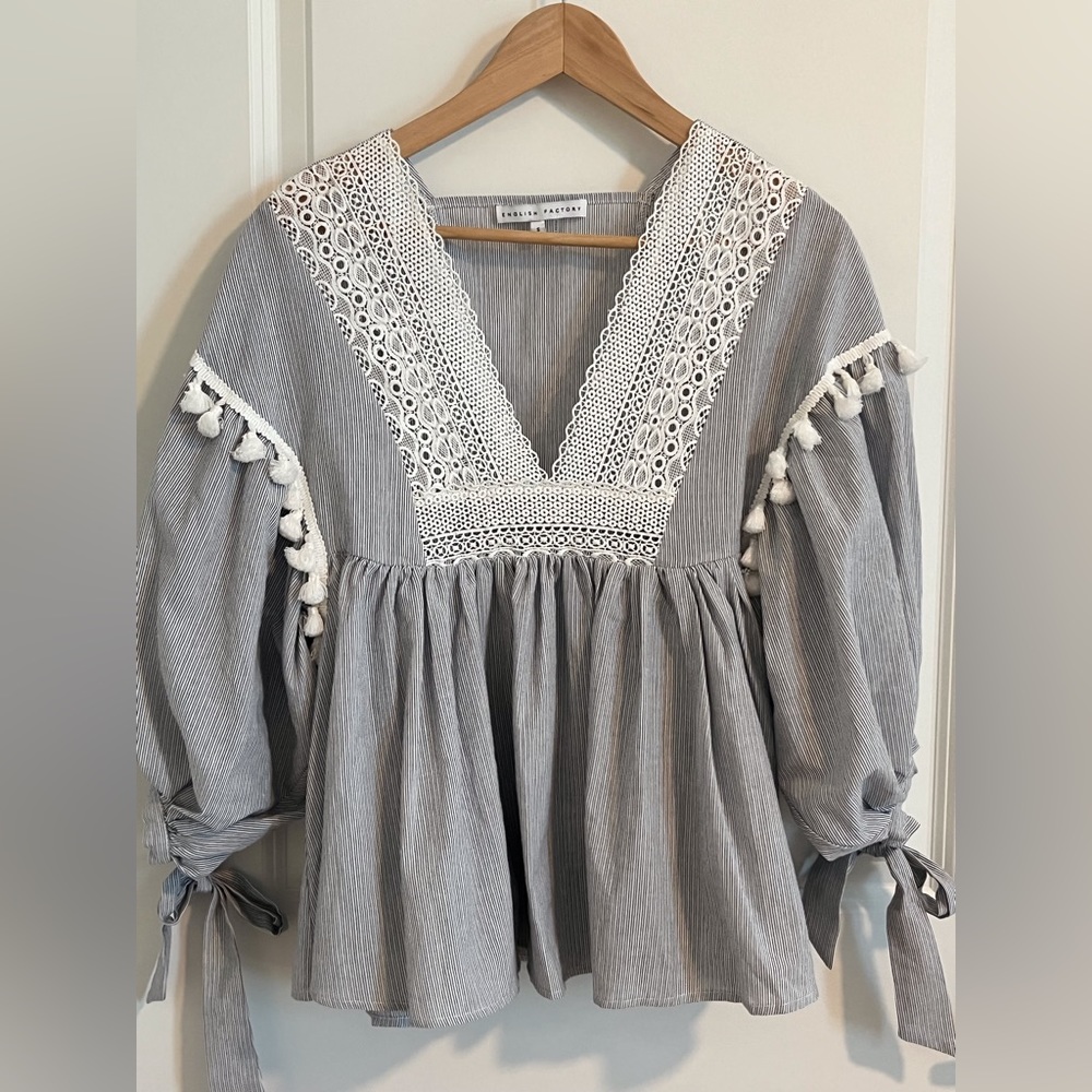 English factory top, excellent condition. size S